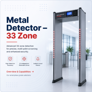 DFMD-Walk through Metal Detector – 33 zone