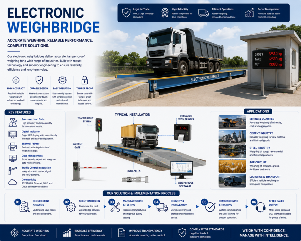 Electronic Weighbridge with Billing Software